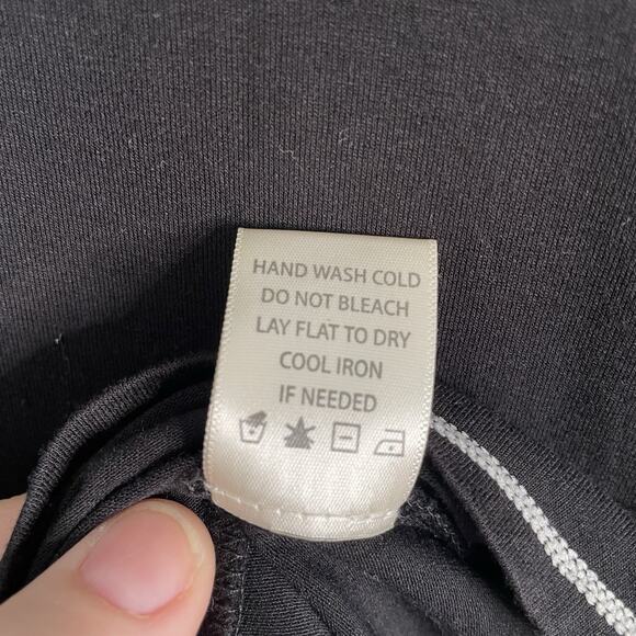 Max Studio Shift Dress Womens 2X Embroidered Sleeveless Black Floral Boho Plus - Picture 10 of 10